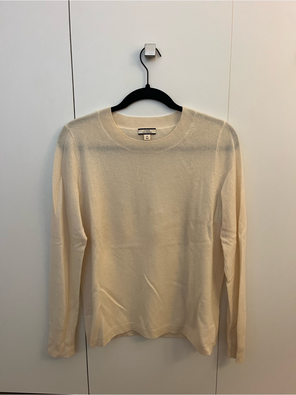 J. Crew Lightweight Crewneck Sweater - Cream
